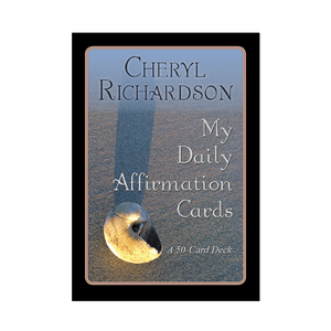 My Daily Affirmation Cards by Cheryl Richardson