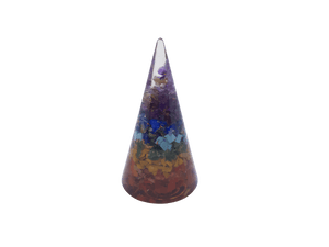 Layer Orgone Crystal Stone Cone