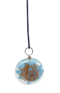Orgone Tumbled Crystal Stone Pendant - 3 inches