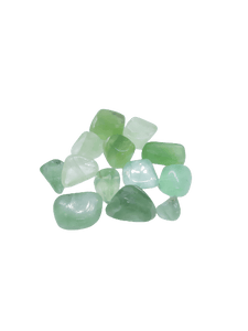 Green Flourite Tumbled Crystal Stone