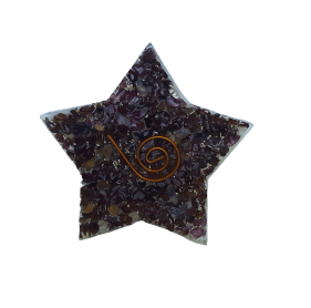 Blue Aventurine Orgone Crystal Star